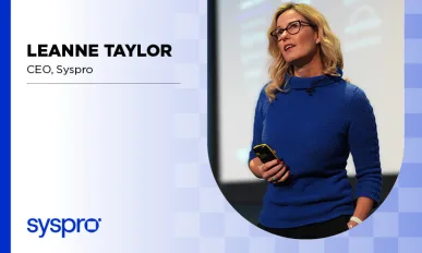 Leanne Taylor, CEO, Syspro