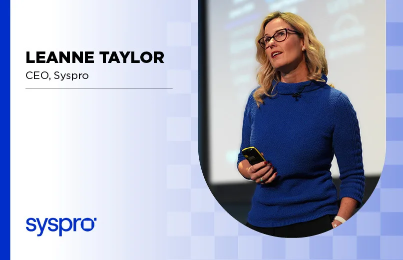 Leanne Taylor, CEO, Syspro