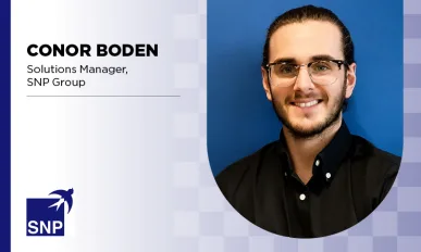 Connor Boden, Solutions Manager, SNP Group