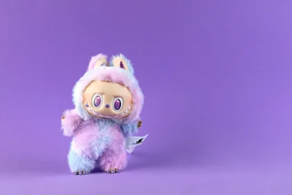 Labubu key chain collection from Pop Mart blind box