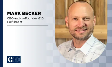 Mark Becker, CEO and co-Founder, G10 Fulfillment