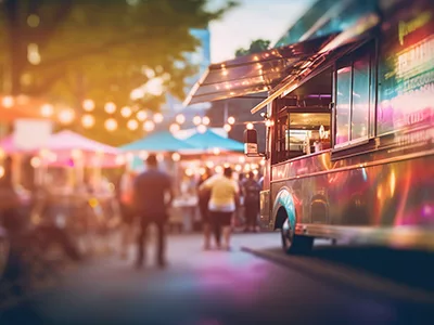 Food truck street festival